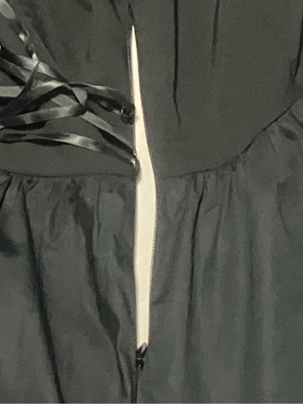 Torrid Nightfall Puff Sleeve Basque Waist Dress Black Size 10 Goth Cottagecore - Picture 9 of 15